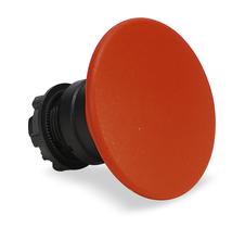 Plastic Operator, Color Red, Action Momentary, Operator 60 Millimeters Mushroom, 22 Millimeters